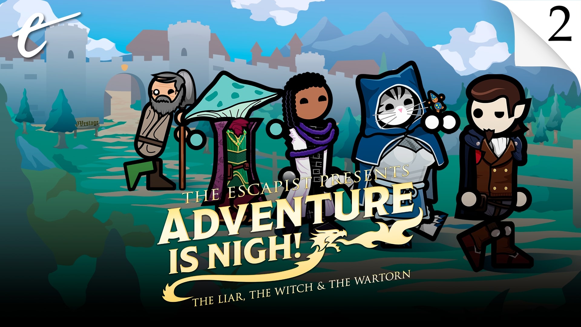 Adventure Is Nigh 3.02 "An Unexpected Dump," featuring Jack Packard, Yahtzee Croshaw, KC Nwosu, Amy Campbell, and Jesse Galena.