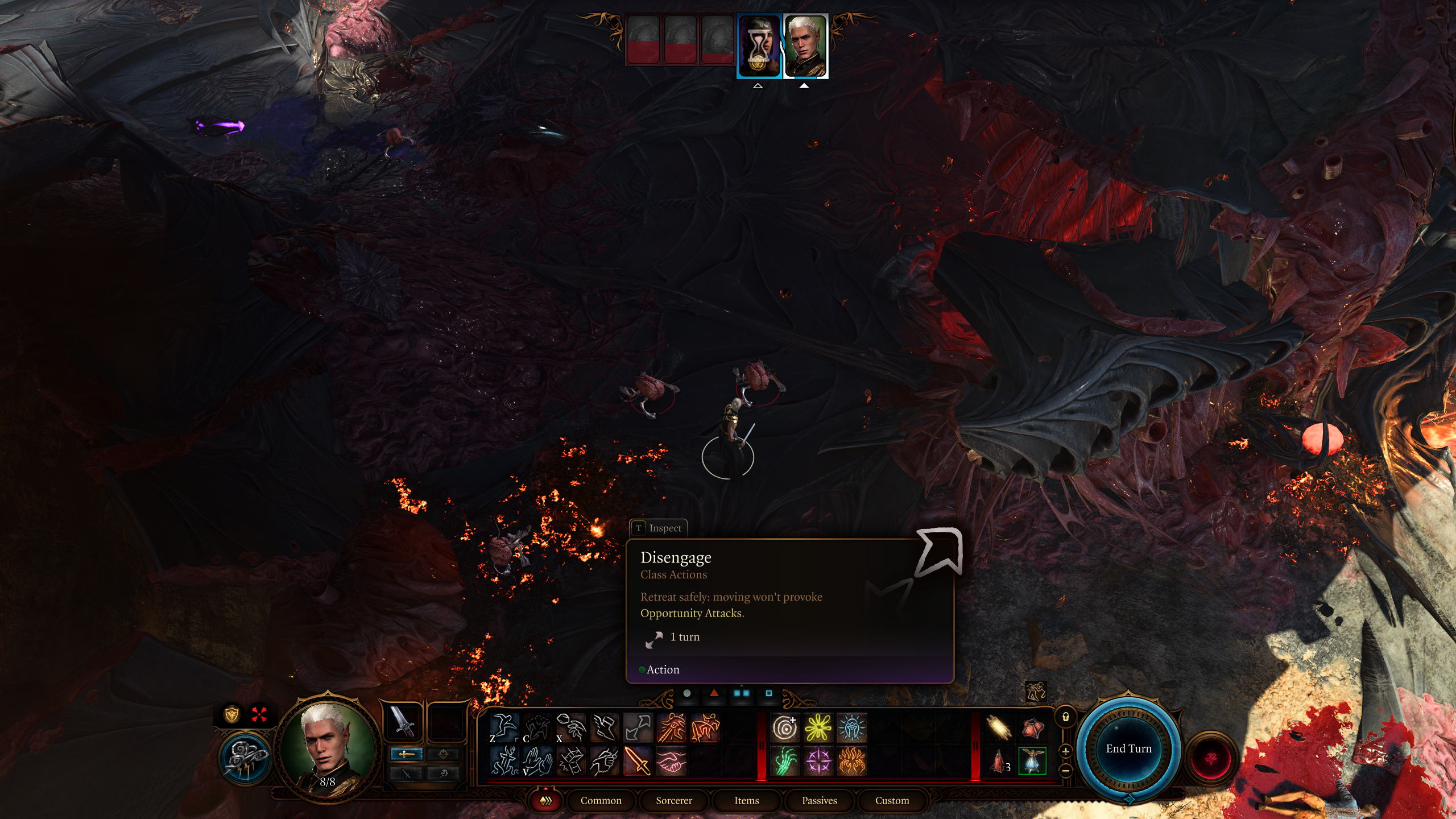 BG3 how to avoid opportunity attacks in Baldurs Gate 3.