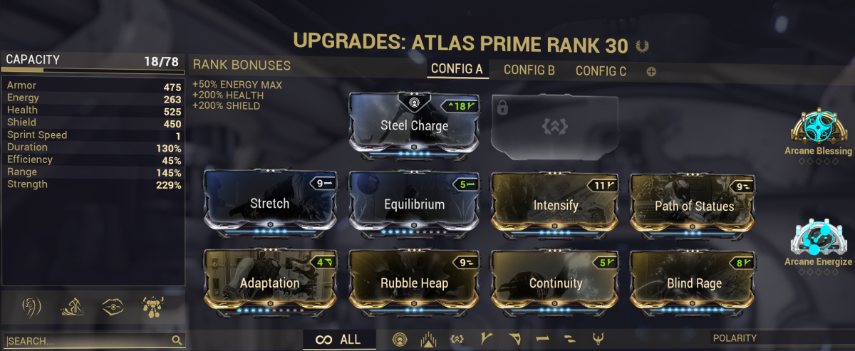 Best Atlas Prime build