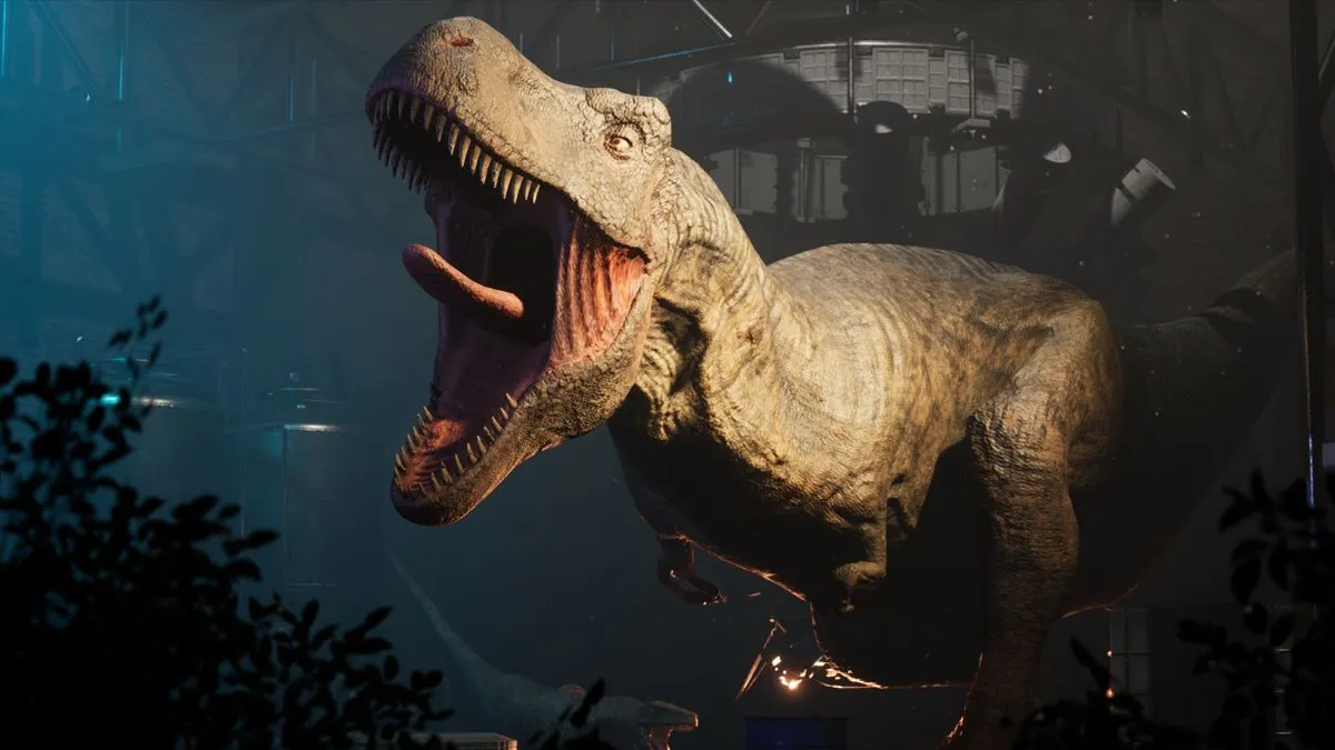 Deathground has a new trailer that looks like Alien Isolation with dinosaurs