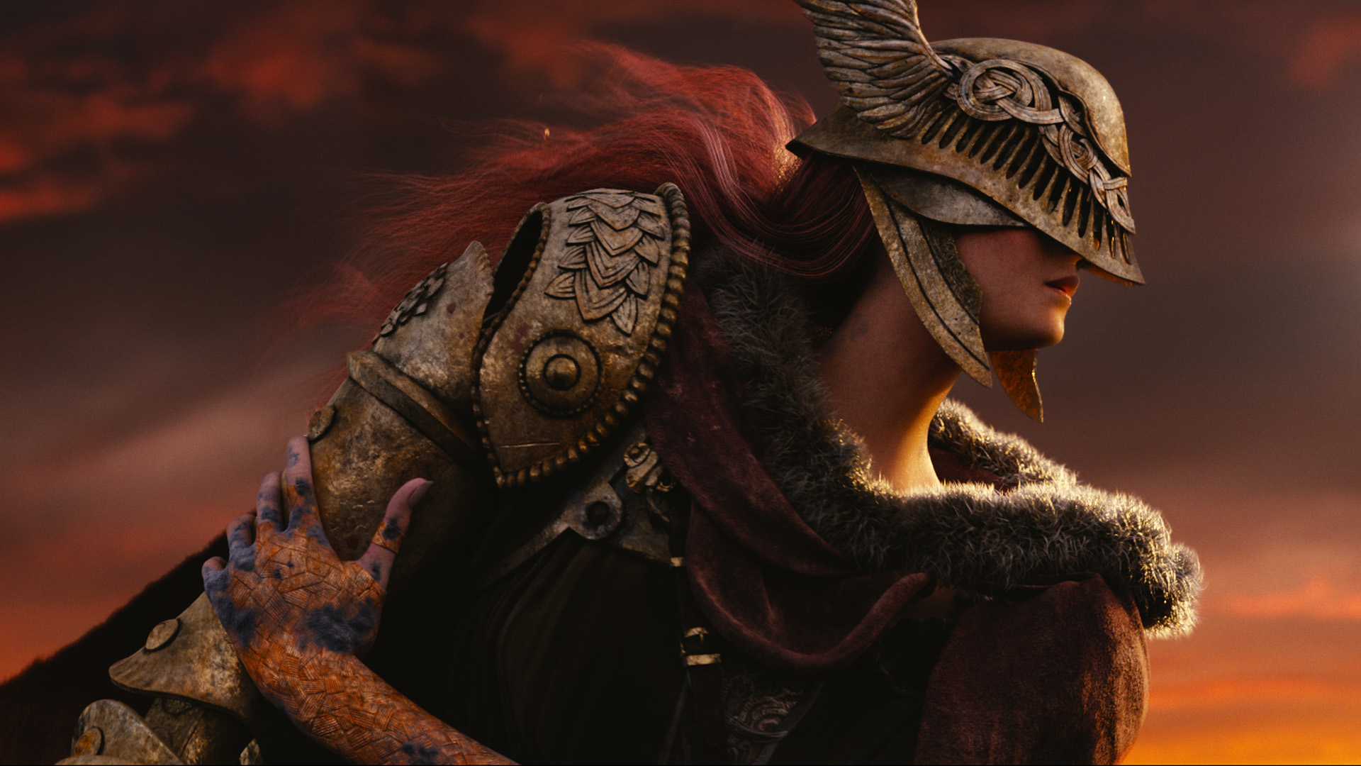 Malenia in Elden Ring artwork from FromSoftware