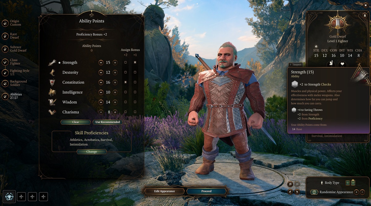 Anyone who says Fighters are boring is a liar, so here's our guide to the best races and ability scores for a Fighter in Baldur's Gate 3.