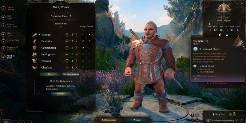 Anyone who says Fighters are boring is a liar, so here's our guide to the best races and ability scores for a Fighter in Baldur's Gate 3.