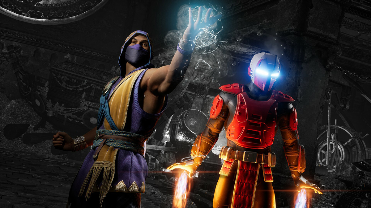 Rain and Sektor in Mortal Kombat 1.