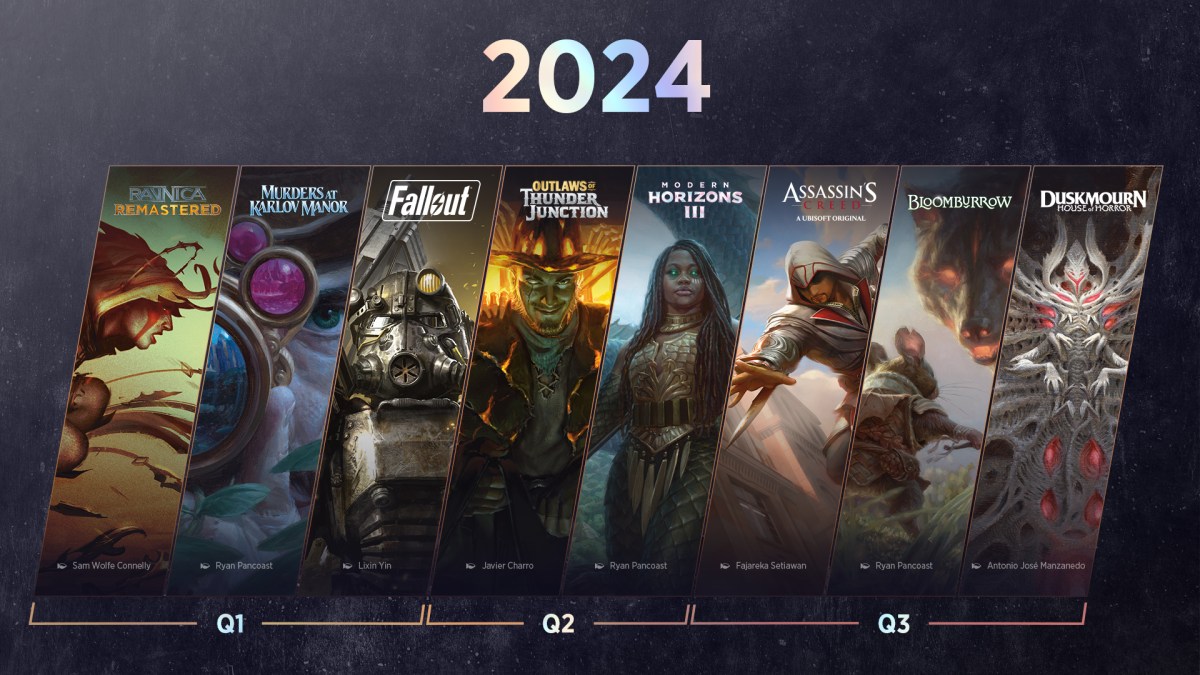 Fallout, Assassins Creed, and Final Fantasy are some of the big additions coming to Magic The Gathering in the next few years.