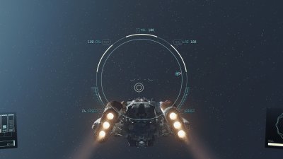 Starfield change perspective in spaceship
