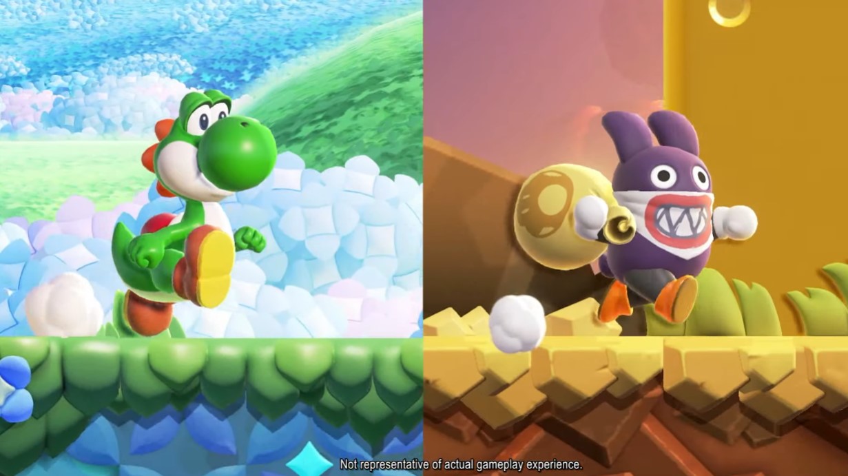 Yoshi Nabbit Are Super Mario Bros. Wonder Easy Mode Nintendo Switch Direct