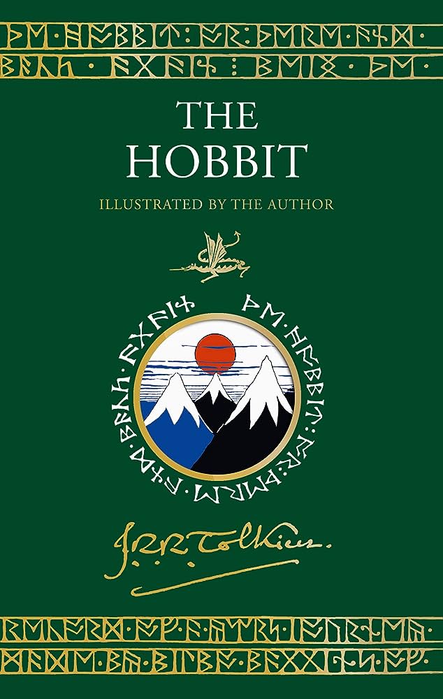 Cover for The Hobbit Illustrated, by J.R.R. Tolkien, as part of The Escapist's best fantasy books releasing in September 2023 article.