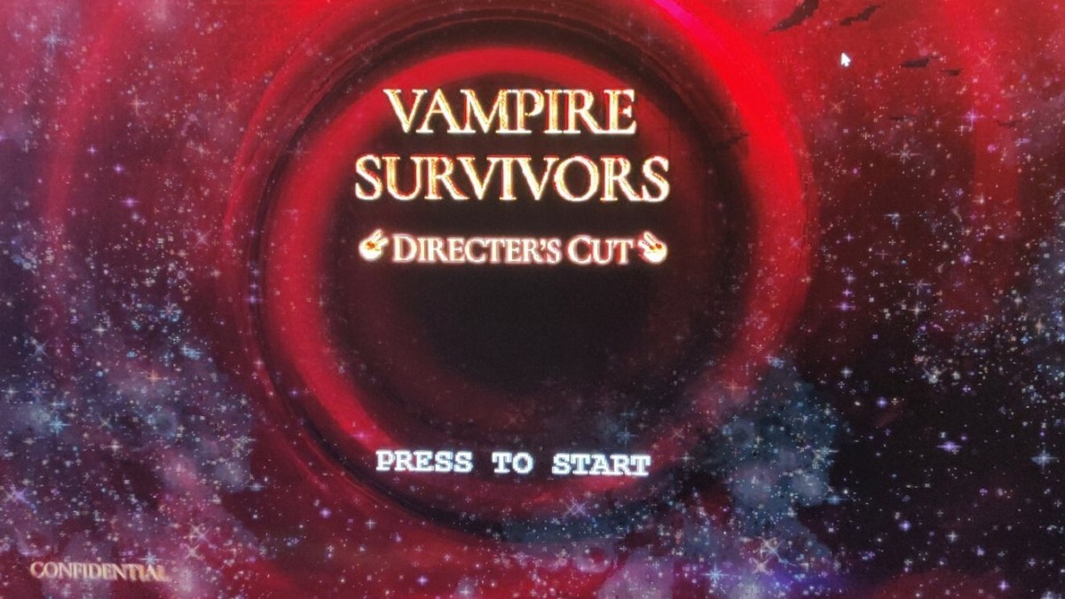Vampire Survivors may be getting a Directors Cut and there's even 15 minutes of gameplay available.