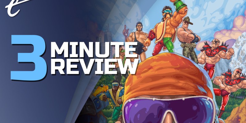 WrestleQuest Review in 3 Minutes: An excellent premise weighed down by a dull plot, frustrating traversal mechanics, and lackluster gameplay