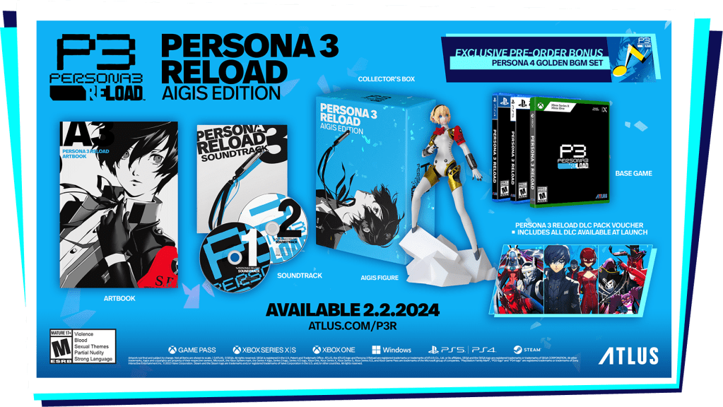 Persona 3 Reload release