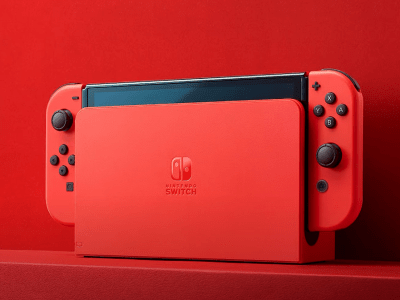 Mario-themed Switch OLED