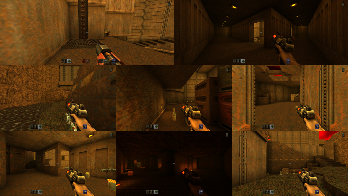 Quake 2 remaster split-screen