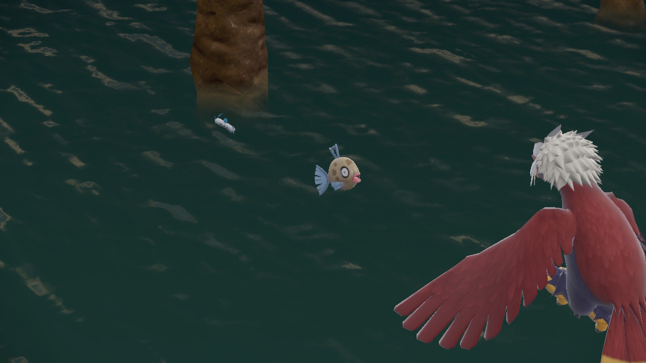 Catching Feebas Pokemon Scarlet