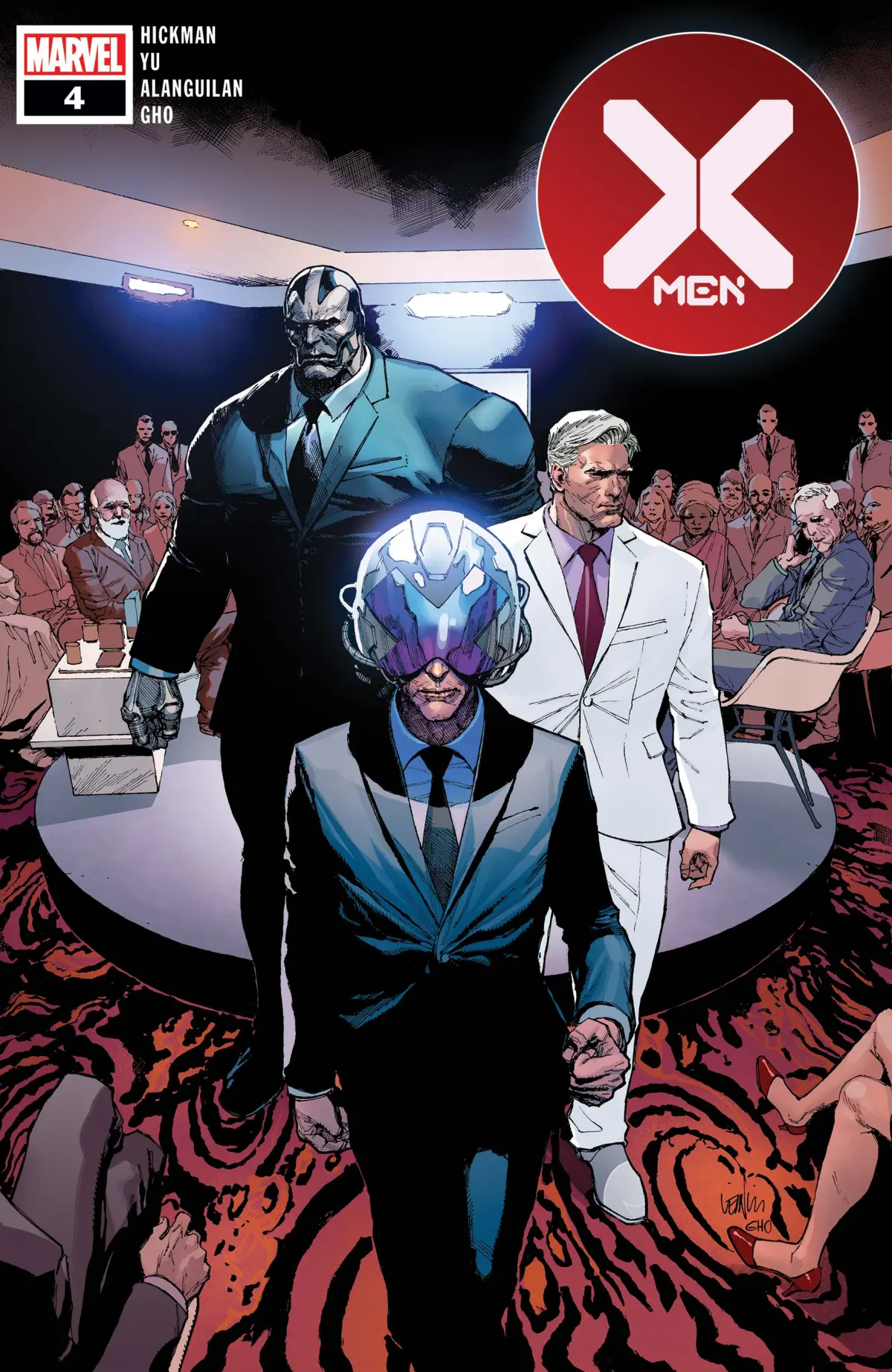 Cover for X-Men #4 by Jonathan Hickman
