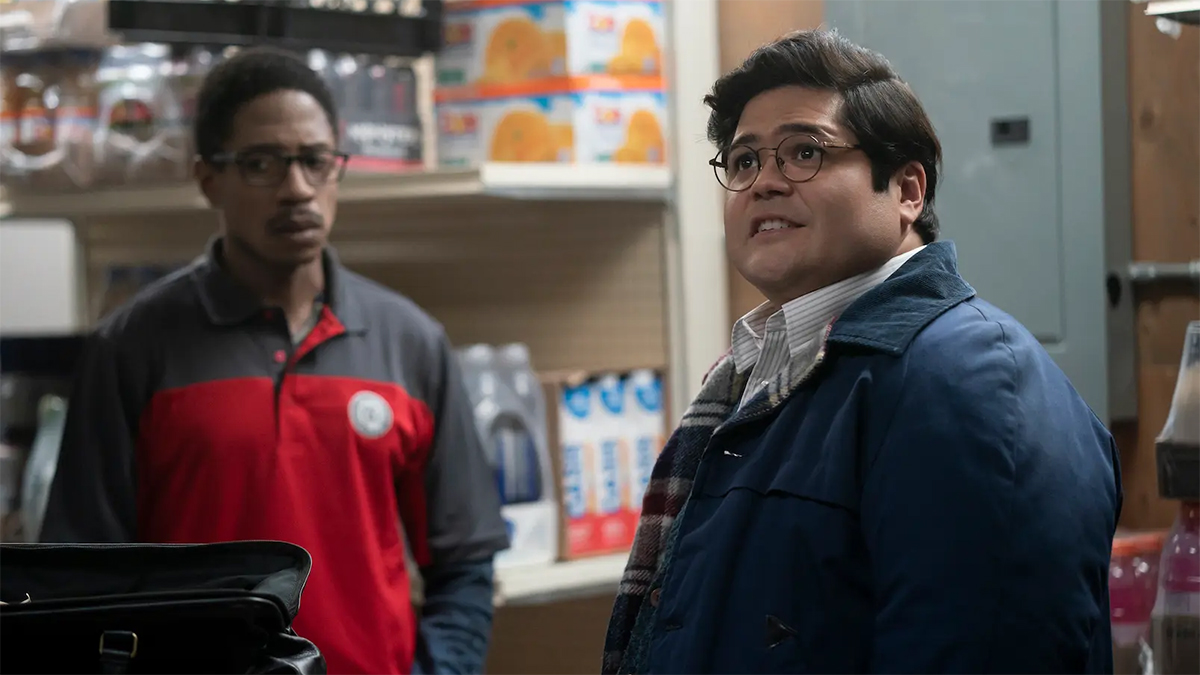 Characters in What We Do in the Shadows. This image is part of an article about shows to watch if you love Max's Our Flag Means Death.