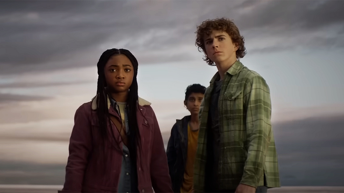 Percy Jackson and the Olympians header. This image is part of an article about how Percy Jackson's Disney debut gives me the same vibe Harry Potter did. 