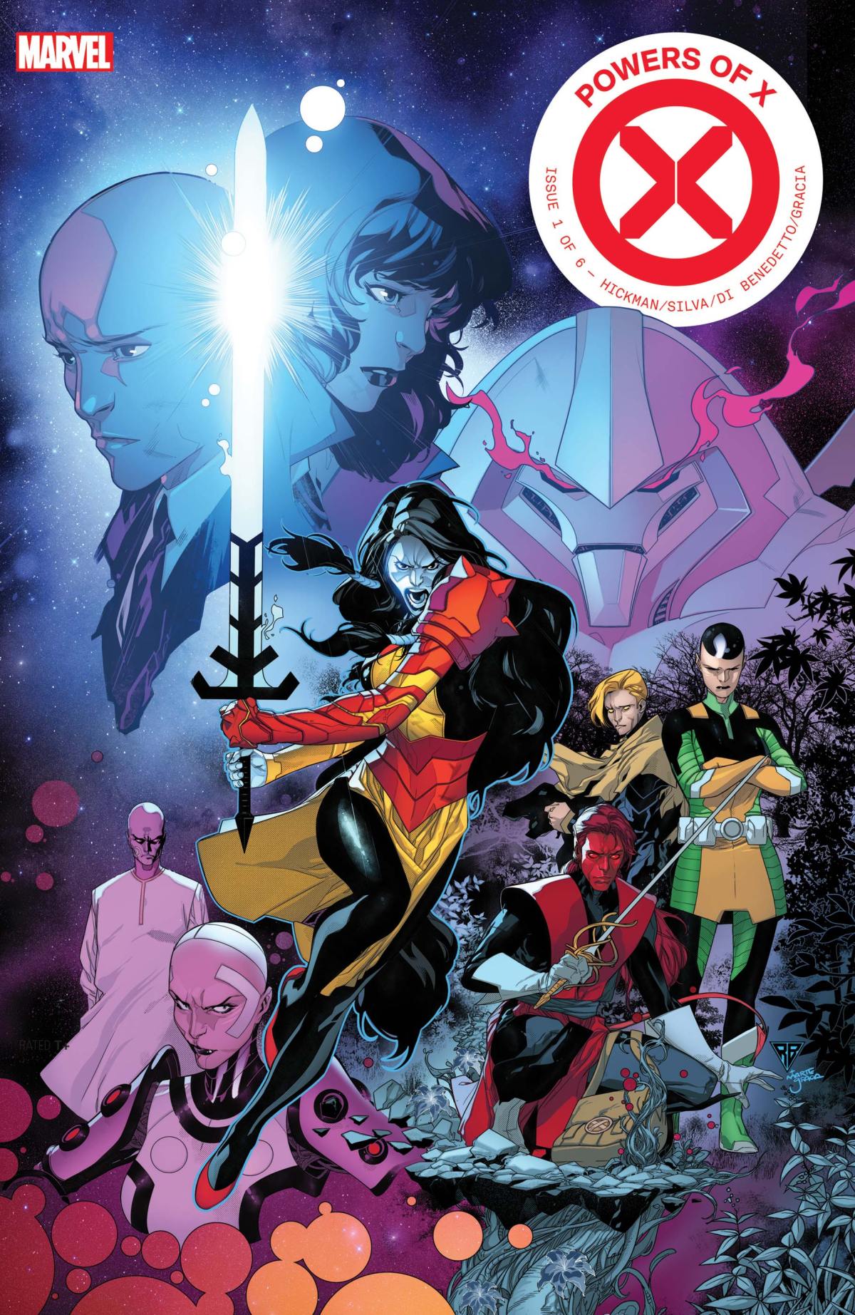 Powers of X cover for X-Men
