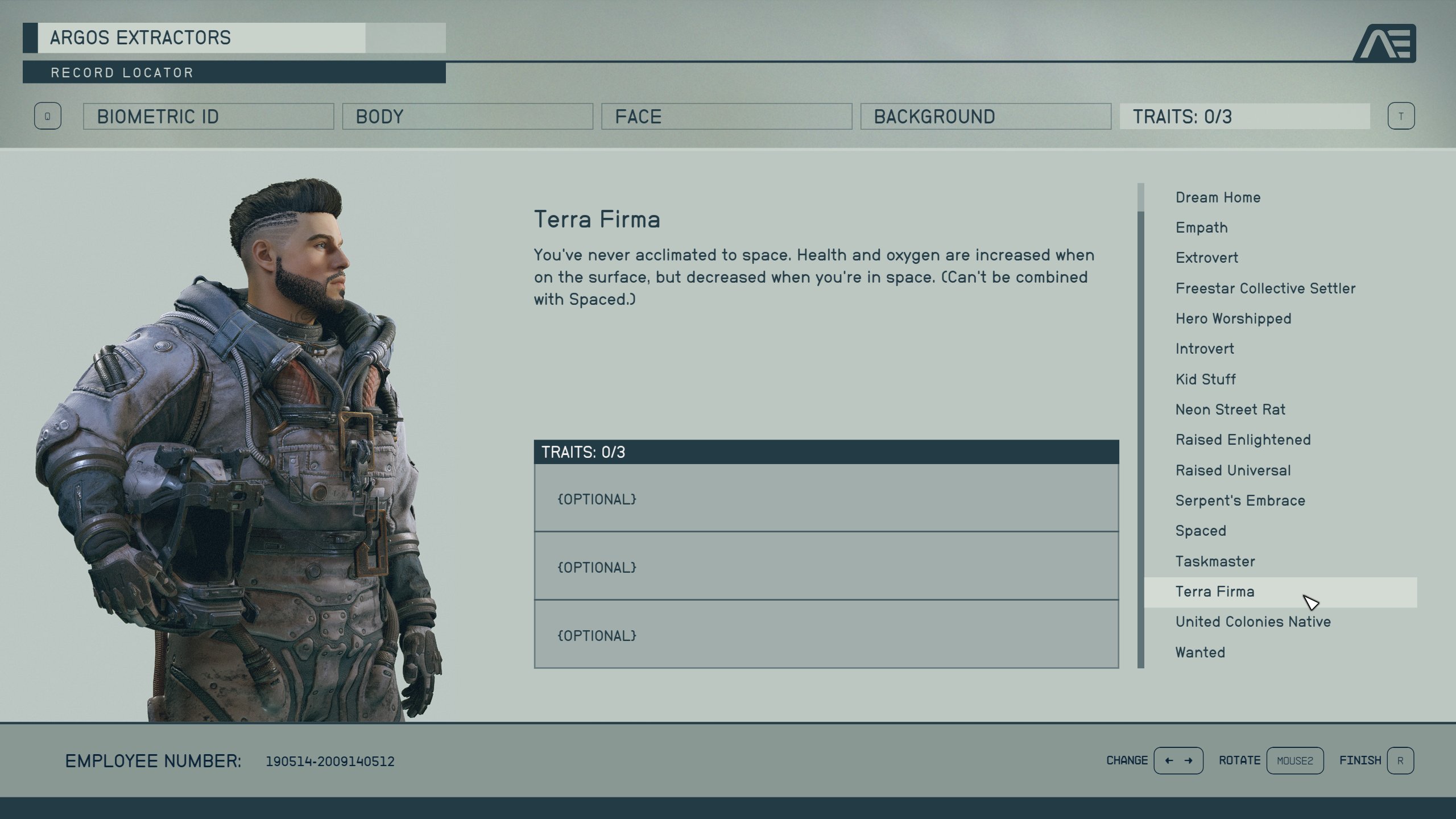 Terra Firma Trait