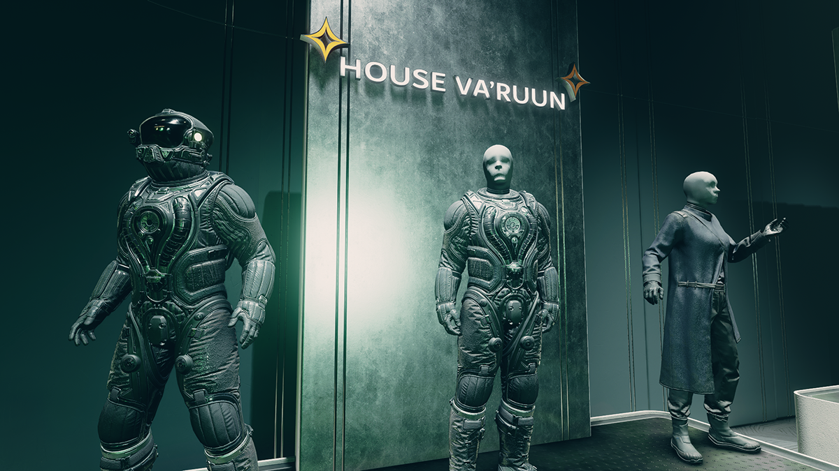 House Va'ruun outfits in Starfield.