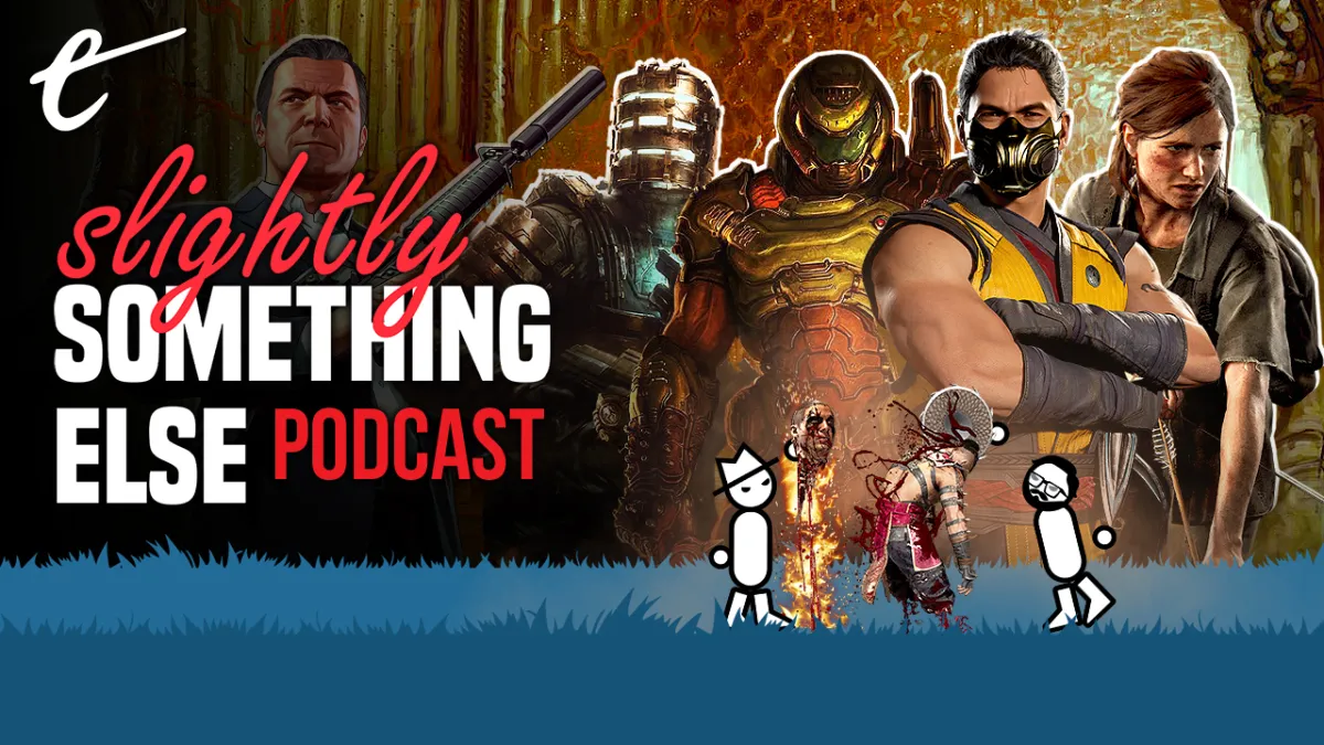 This week on the Slightly Something Else, Yahtzee and Marty discuss video game violence has jumping the shark, and if any games have anything interesting to say about it.