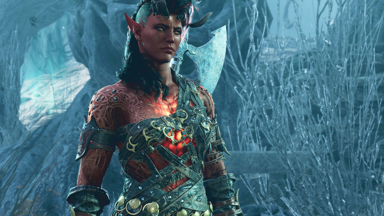 Baldur's Gate 3's Karlach. Here's the game's latest hotfix.