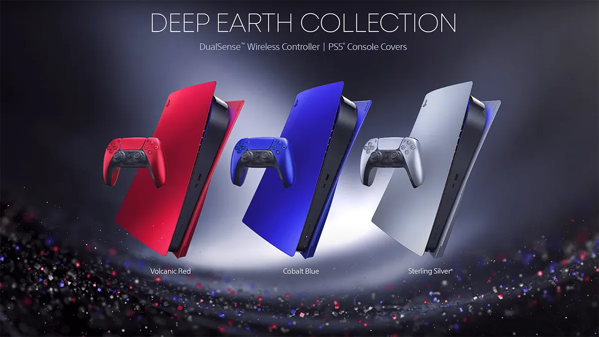 PS5 Deep Earth Console Covers & Controllers Revealed in Stunning Trailer
