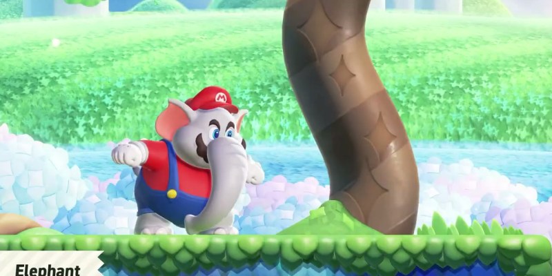 Super Mario Bros Wonder Mario as an elephant. But what other power-ups are there in the game?