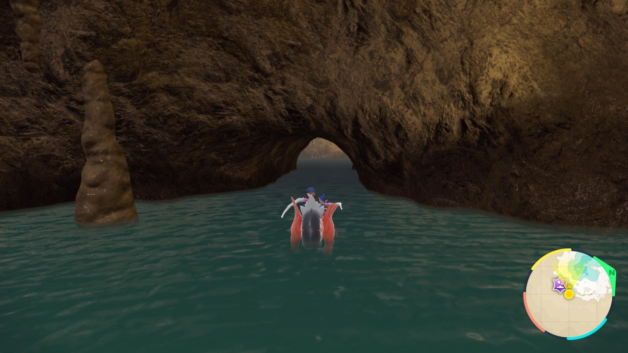 Feebas cave Pokemon Scarlet