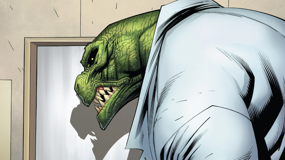 the lizard in the amazing spider-man comic