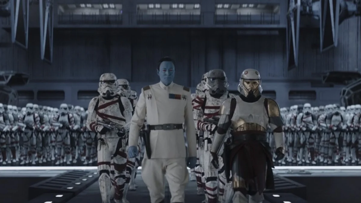 Grand Admiral Thrawn and his Night Troopers