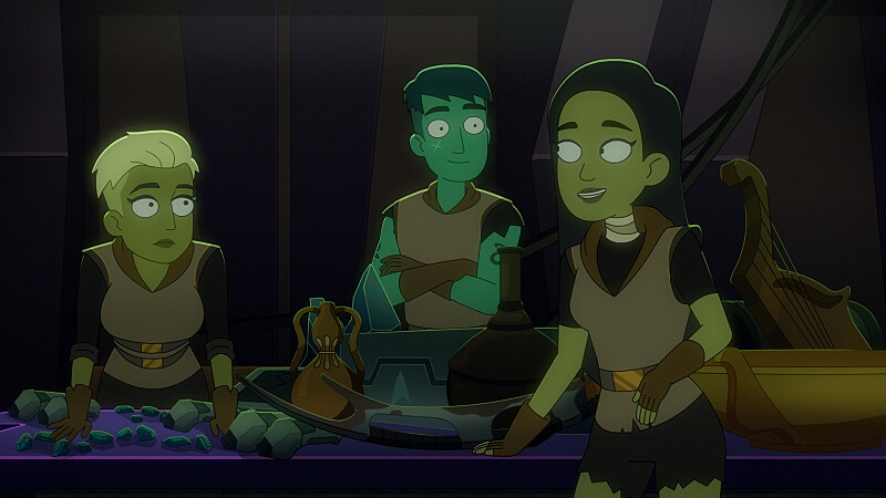 In season 4 episode 4, "Something Borrowed, Something Green," Star Trek: Lower Decks explores Orion, and the way Star Trek has historically portrayed the pirates.