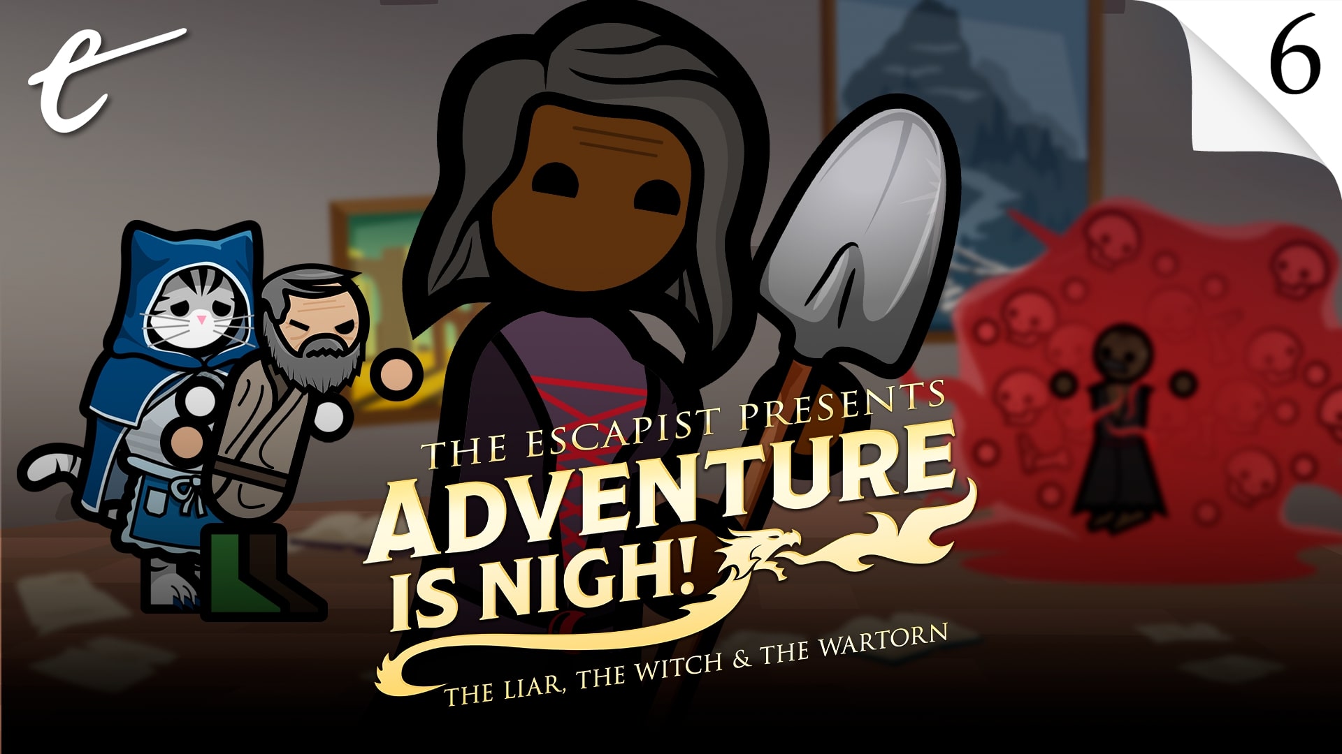 Adventure Is Nigh 3.06 "A Perfectly Reasonable Plan," featuring Jack Packard, Yahtzee Croshaw, KC Nwosu, Amy Campbell, and Jesse Galena.