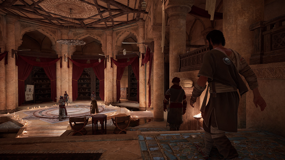 An image from Assassin's Creed Mirage (AC Mirage) as part of an article on how the game fails to capture a PS3/360 homage that Dead Island 2 nails.