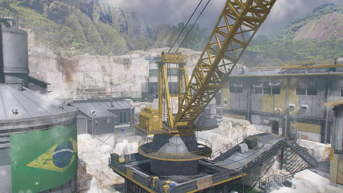 An image showing a map in Modern Warfare 3 (MW3) as part of an article on why the old maps are the only good part of the game.
