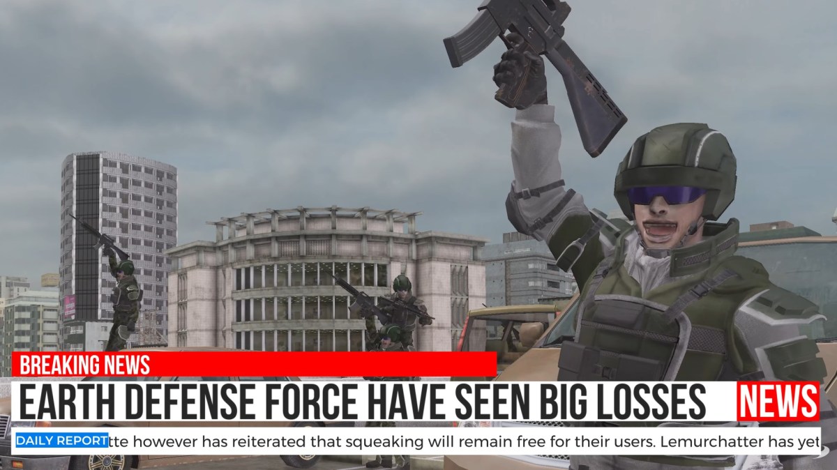 Earth Defense Force 6 Looks Perfectly Ridiculous in First Trailer, Gameplay Revealed