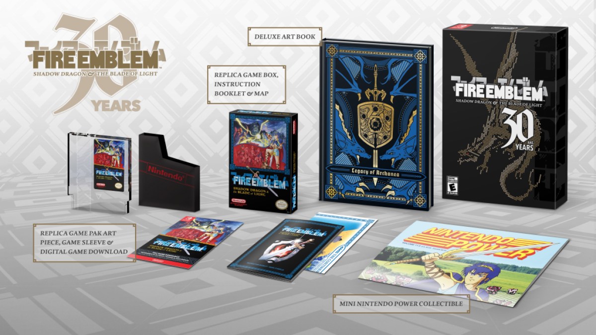 Physical video games media will not die out but instead thrive into the future if it can adopt some key lessons from the K-pop industry, especially regarding the collector edition mentality. / Fire Emblem 30th Anniversary Edition on Nintendo Switch