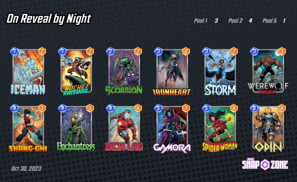 Werewolf By Night - Marvel Snap Cards
