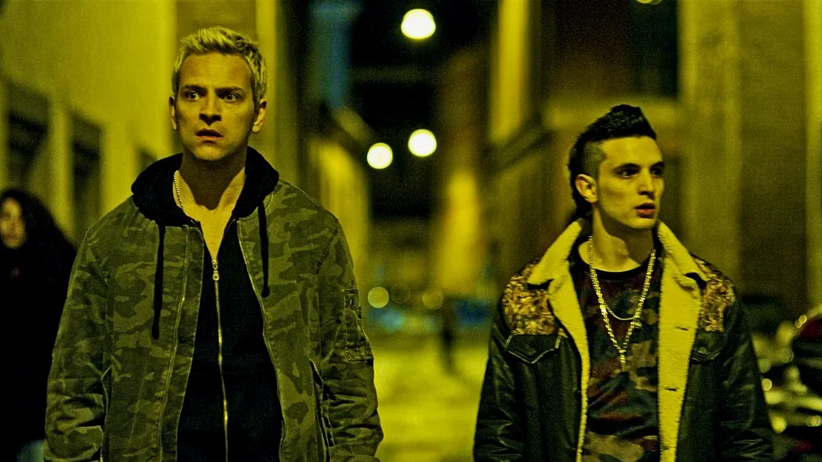 How Suburra Blood on Rome Ended - Aureliano and Spadino in Suburra: Blood on Rome, played by Alessandro Borghi and Giocomo Ferrara respectively.