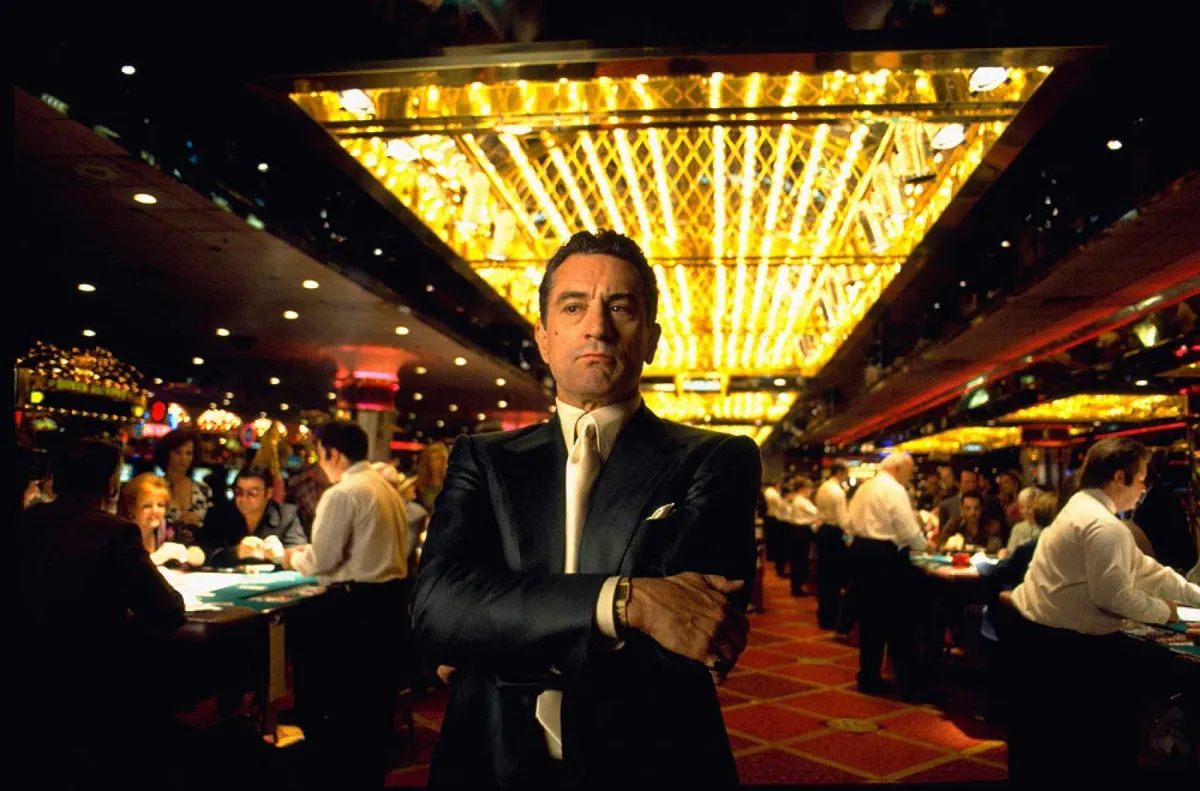 Martin Scorsese's Casino is a crime movie, but it also exists at a crossroads of the old western and religion.