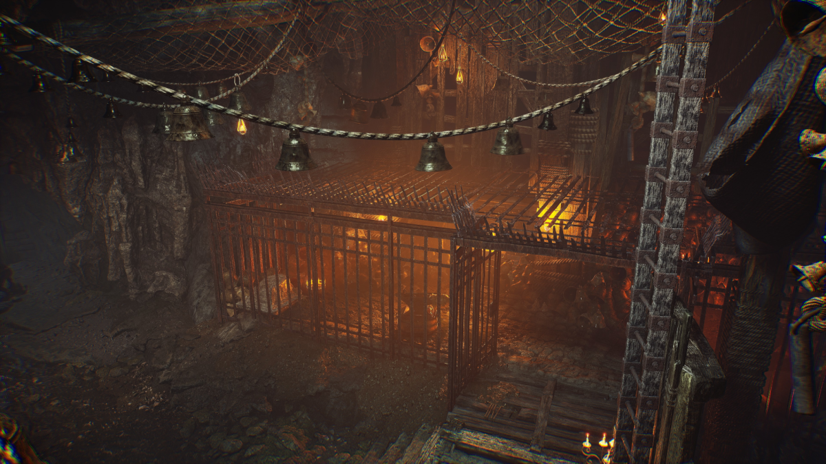 an image showing gerlinde's jail in lords of the fallen