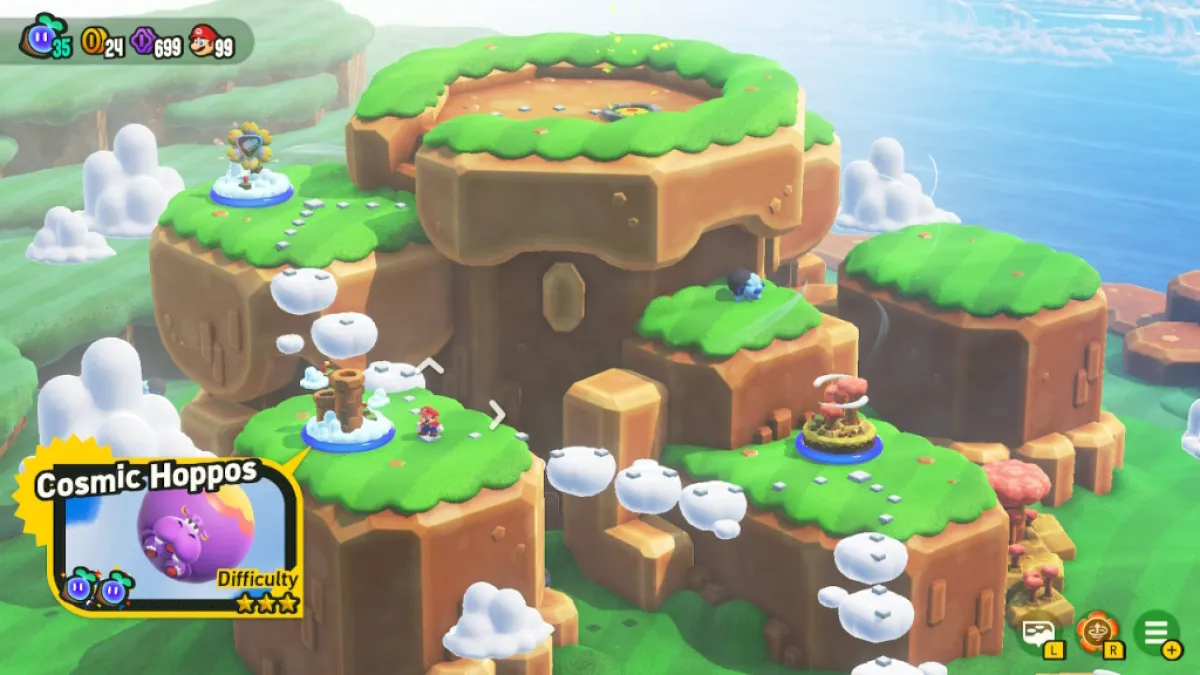 An image of the Pipe Rick Plateau world in Super Mario Bros Wonder as part of an article on how to find all the secret exits there.