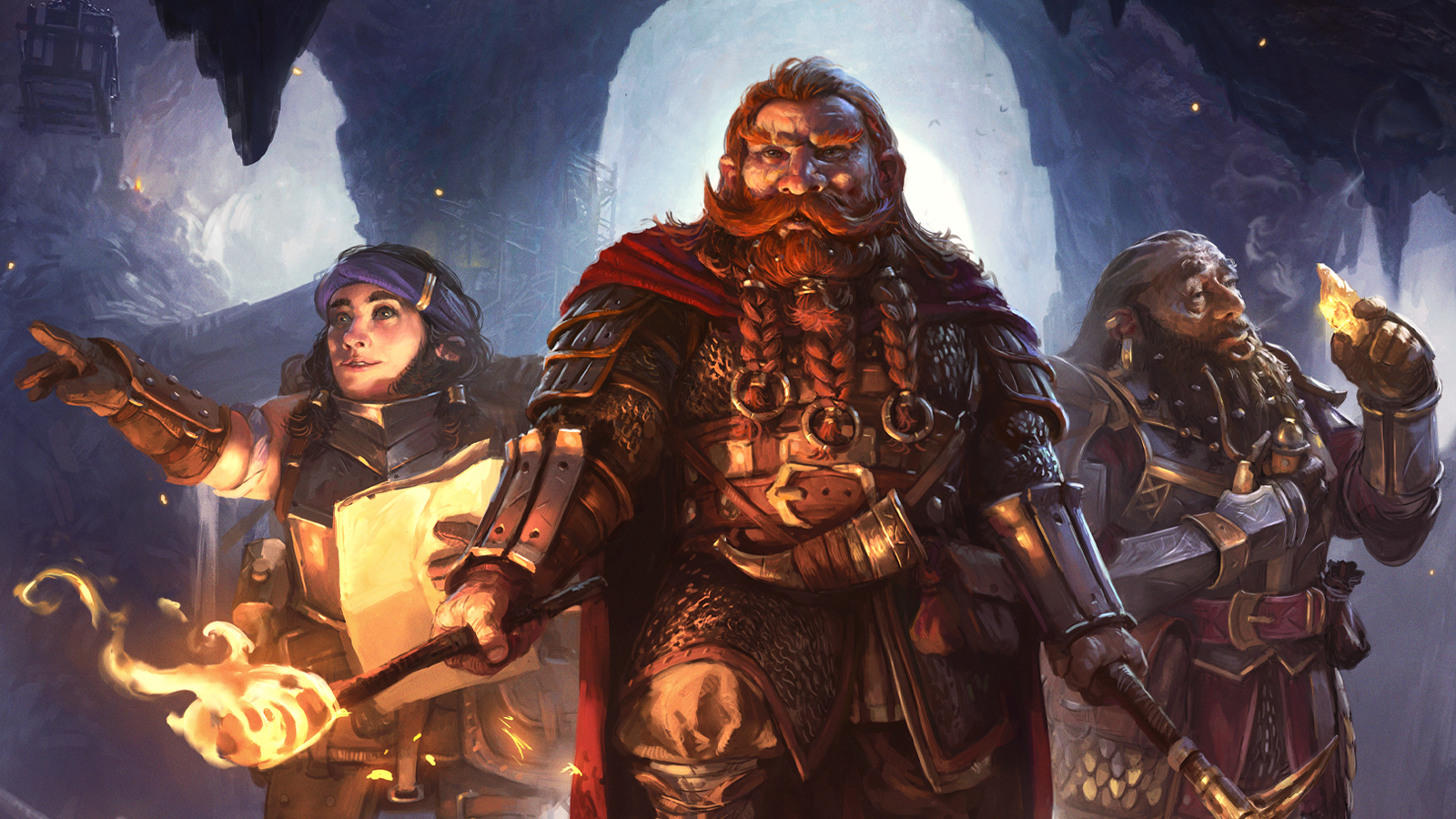 Promotional image from Lord of the Rings: Return to Moria as part of an article explaining the game's Fourth Age setting.