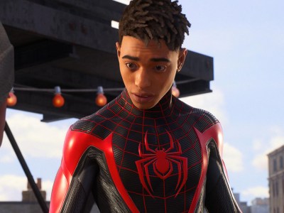 Marvel's Spider-Man 2's Miles Morales. A new patch fixes the wrong flag in his apartment.