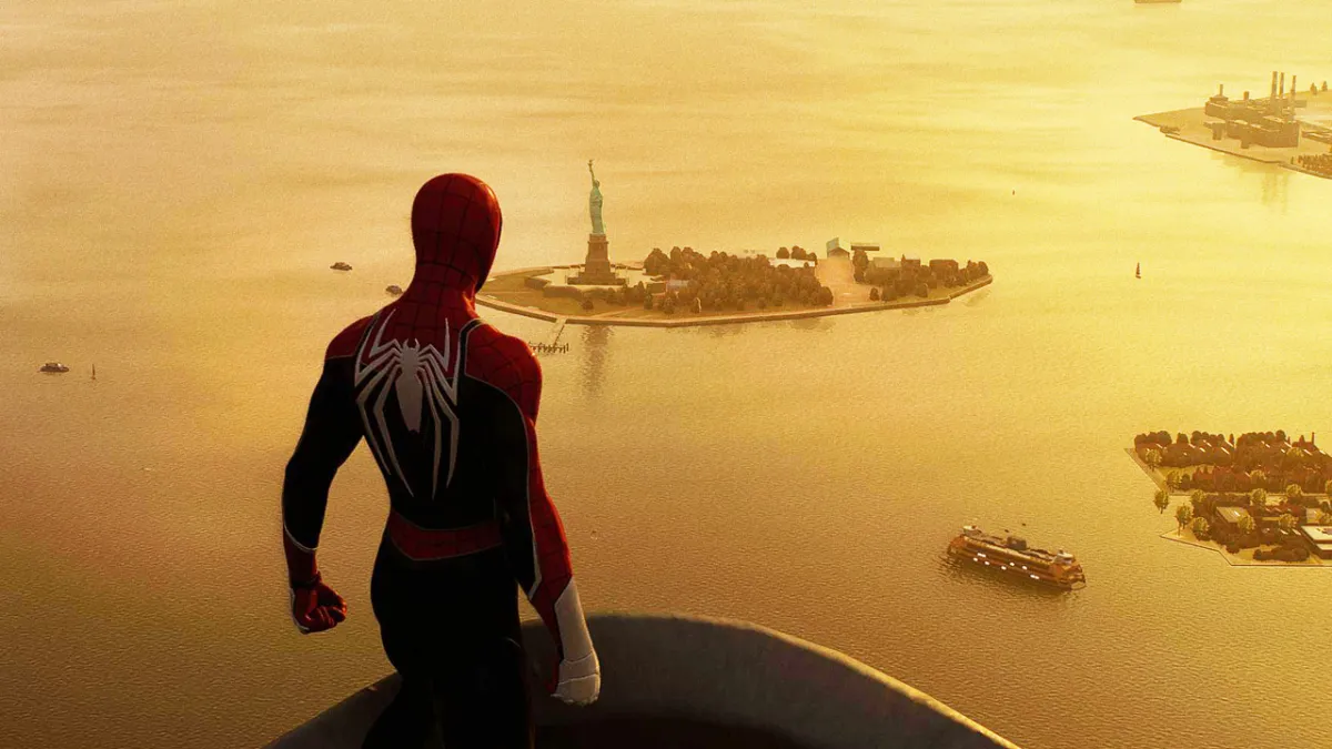 Spider-Man 2's Statue of Liberty. But can you reach it?