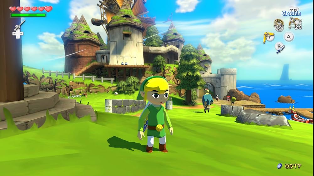 The Legend of Zelda: Wind Walker.