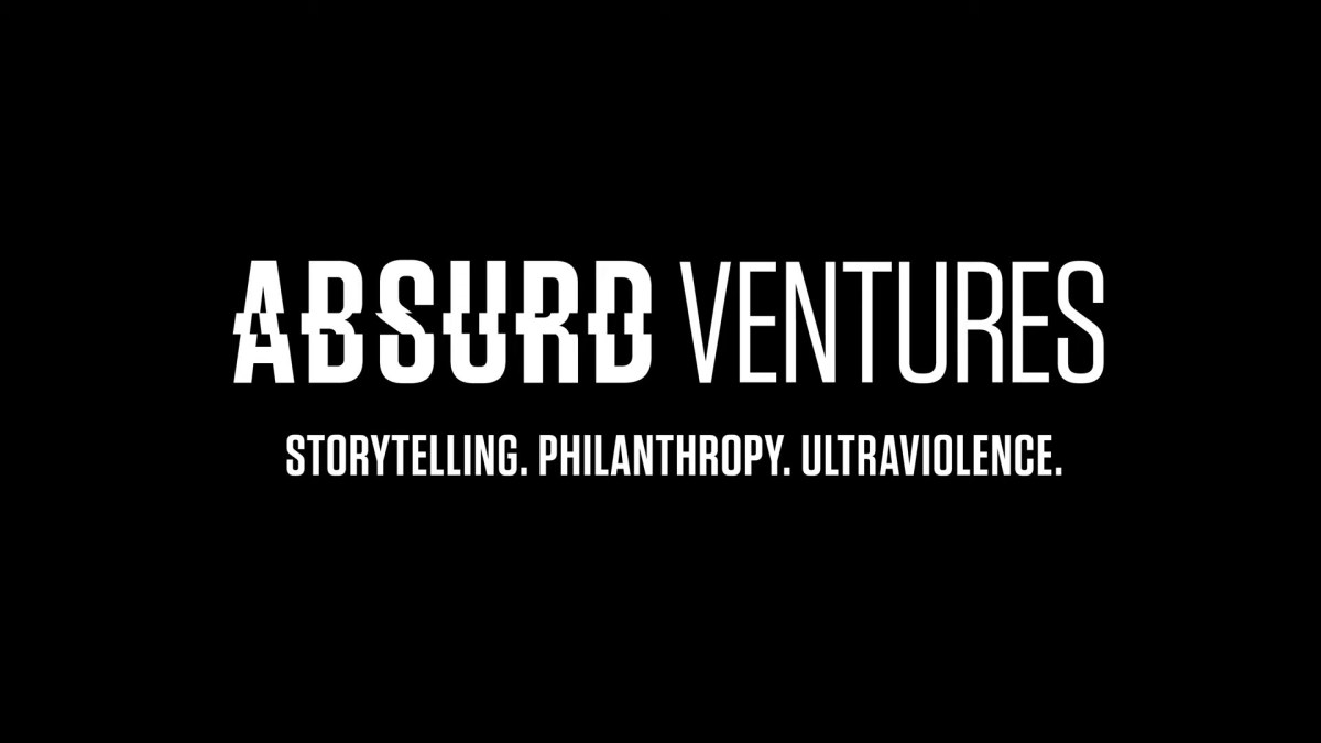 The logo for Absurd Ventures, one of the new studios from ex-Rockstar devs, which has today announced its first two IP universes.
