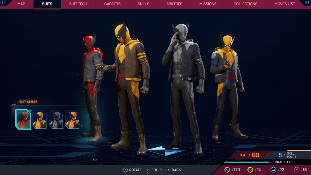 The Easter Egg for the upcoming Wolverine game is among the best suits in Marvels Spider Man 2.
