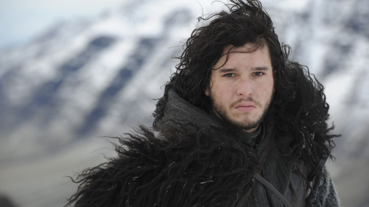 Jon Snow in a scene from Game of Thrones