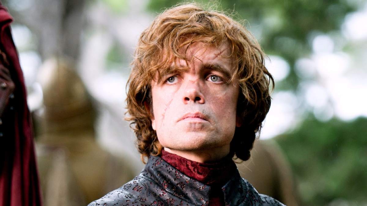Tyrion Lannister in a scene from Game of Thrones.